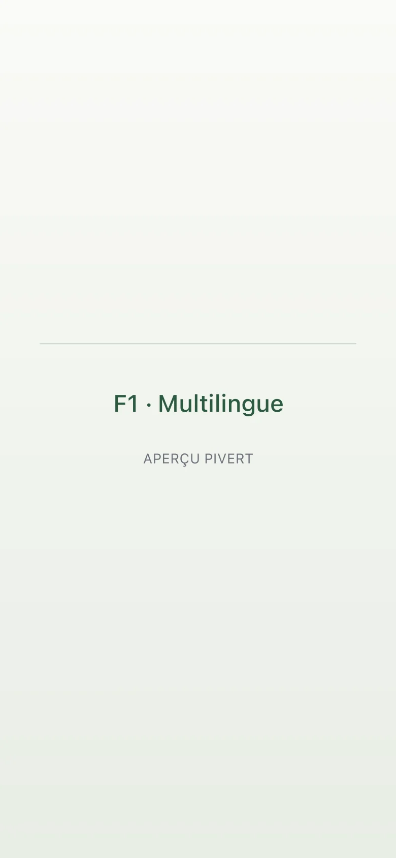 Capture du livret affiché en anglais — la même page, automatiquement traduite.